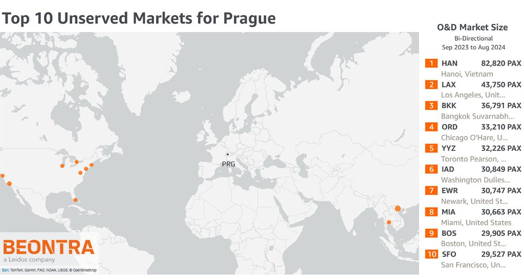 North America connections on the horizon for Prague Airport?